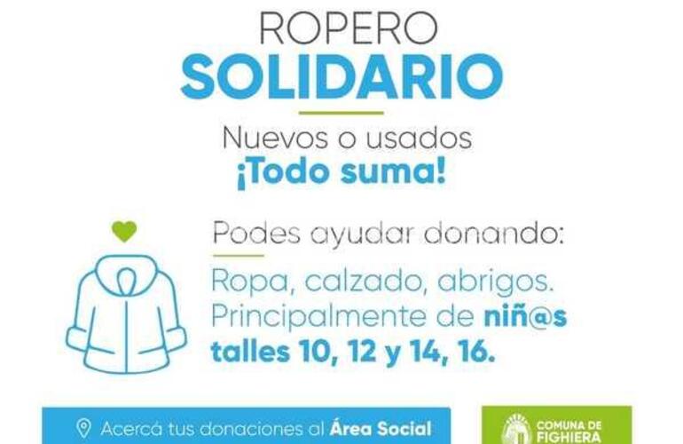 Imagen de Continúa activo el Ropero Solidario en Fighiera