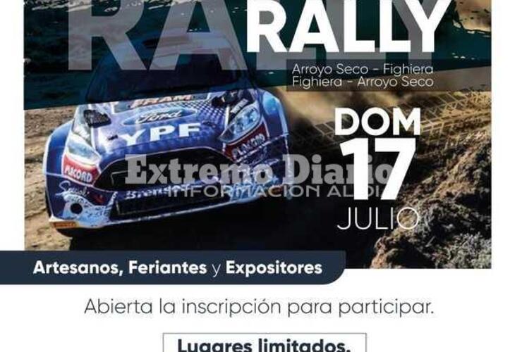 Imagen de Abrió el registro de artesanos, feriantes y expositores para el cierre del Rally Arroyo Seco-Fighiera