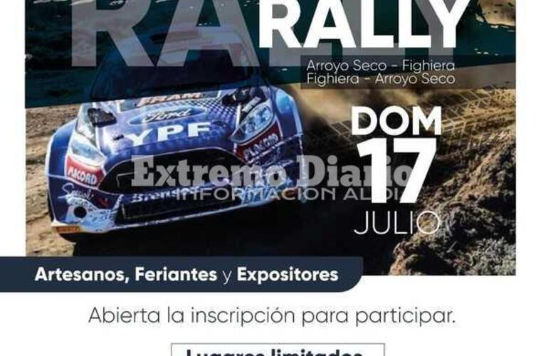 Imagen de Abrió el registro de artesanos, feriantes y expositores para el cierre del Rally Arroyo Seco-Fighiera