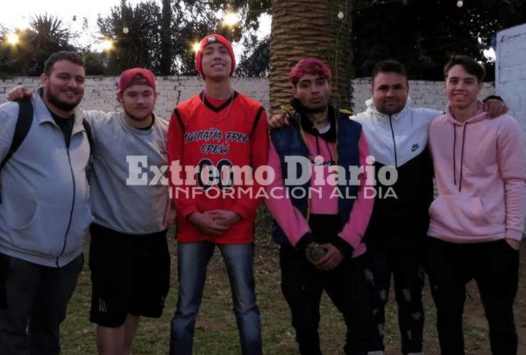 Imagen de Doble R Crew realizó un evento de batallas de freestyle