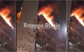 Imagen de Incendio fatal en edificio de Recoleta: 5 muertos y 18 heridos y vecinos atrapados