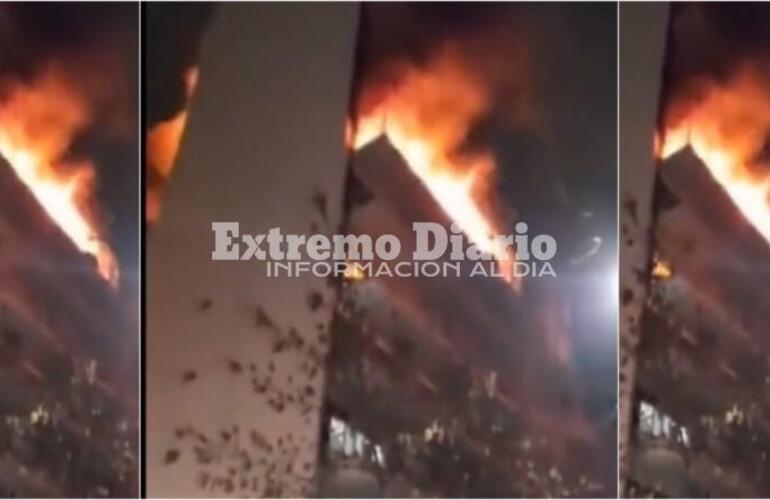 Imagen de Incendio fatal en edificio de Recoleta: 5 muertos y 18 heridos y vecinos atrapados