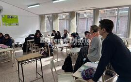Imagen de Taller de derecho sexual y reproductivo en la escuela Comercial
