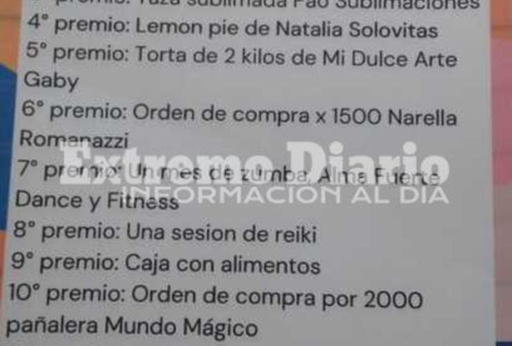 Imagen de Rifa a beneficio de una mujer que est&aacute; transitando un diagn&oacute;stico de c&aacute;ncer