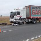 Imagen de Sobre autopista: Accidente con dos heridos de gravedad