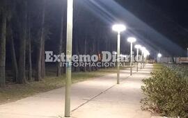 Imagen de La Comuna de Fighiera mejor&oacute; la iluminaci&oacute;n de la localidad