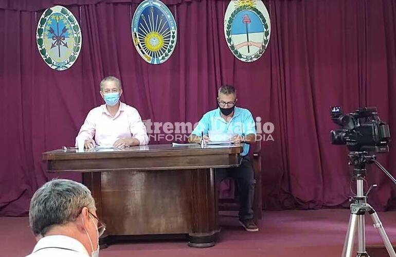 Imagen de Tonelli pidi&oacute; la adquisici&oacute;n de un fusor de asfalto para el mantenimiento del pavimento