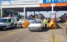 Imagen de Barreras levantadas en los peajes de las autopistas Rosario-C&oacute;rdoba y Buenos Aires por reclamo salarial