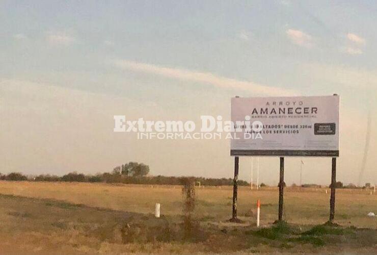 Imagen de Arroyo Amanecer obtuvo un permiso provisorio para continuar con sus obras