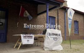 Imagen de Nueva jornada de recepci&oacute;n de materiales reciclables frente al Museo Municipal