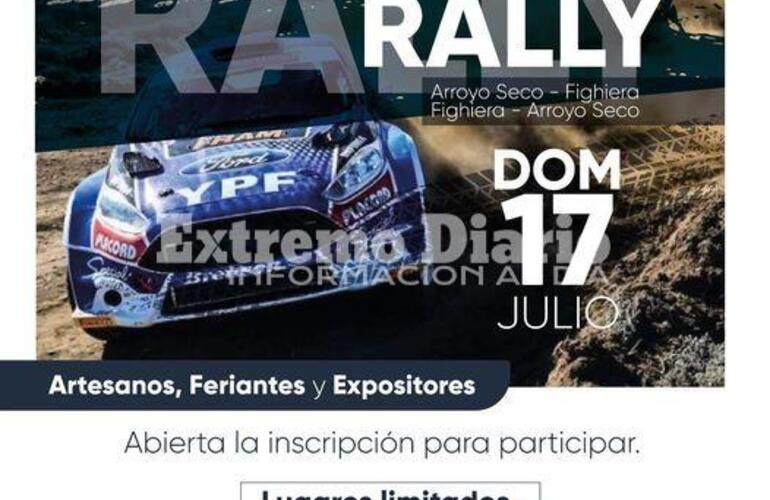 Imagen de Registro de artesanos, feriantes y expositores para el cierre del Rally Arroyo Seco-Fighiera