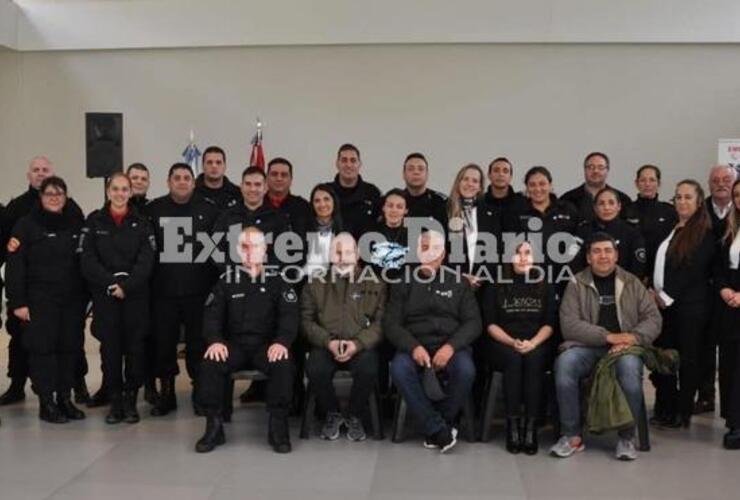 Imagen de Andrés Lastorta fue parte de una jornada histórica por Malvinas