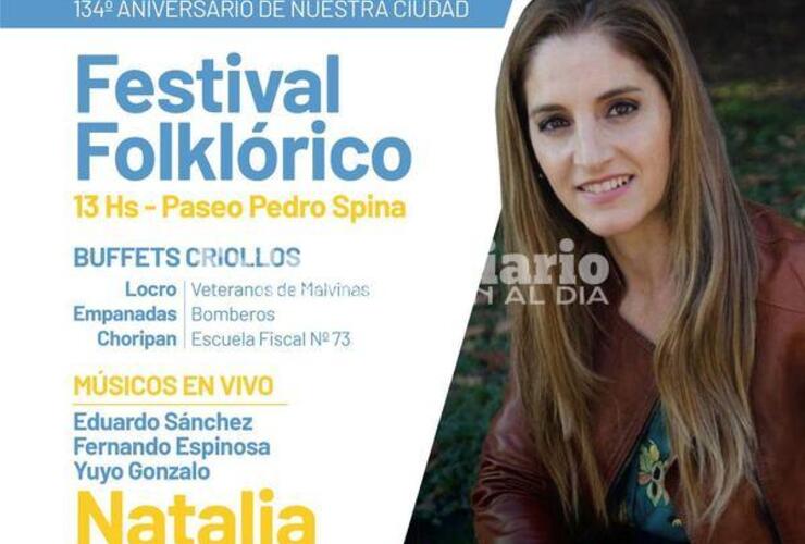 Imagen de Natalia Pastorutti se presentará en Arroyo Seco