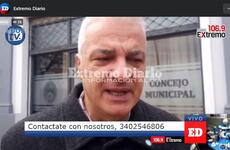 Esper brindó declaraciones para 106.9 antes de ingresar a la reunión.