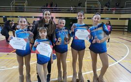 Imagen de Las patinadoras de Uni&oacute;n disputaron el Torneo Provincial Categ&oacute;ria C en el Club Atl&eacute;tico Provincial