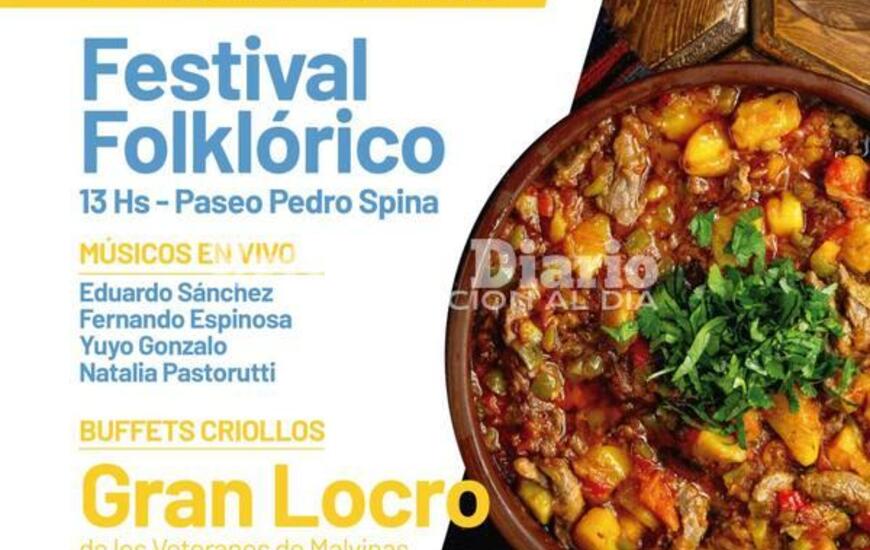 Imagen de 9 de julio: Buffets criollos en el Paseo Pedro Spina
