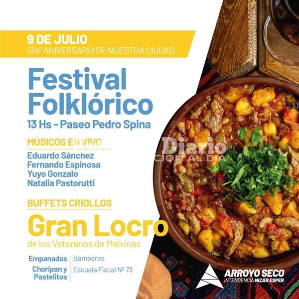 Imagen de 9 de julio: Buffets criollos en el Paseo Pedro Spina