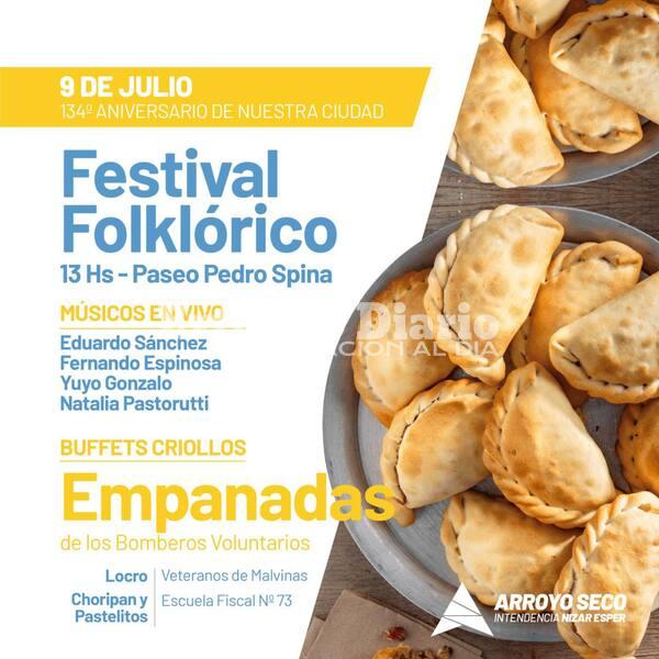 Imagen de 9 de julio: Buffets criollos en el Paseo Pedro Spina