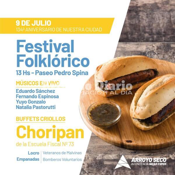 Imagen de 9 de julio: Buffets criollos en el Paseo Pedro Spina
