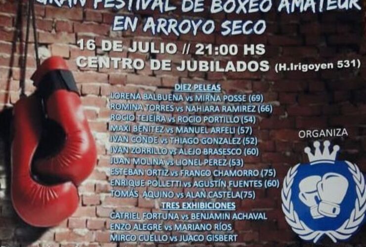 Imagen de El 16 de julio el Cuello Boxing Club organiza un festival de boxeo amateur en el Centro de Jubilados