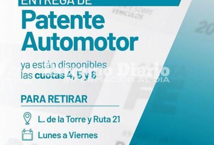 Imagen de Entrega de patente automotor