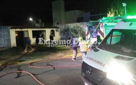 Imagen de Incendio en una vivienda de General Lagos