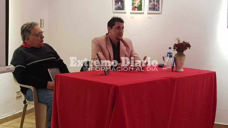 Imagen de Mariano Rodriguez present&oacute; su nuevo libro en Arroyo Seco