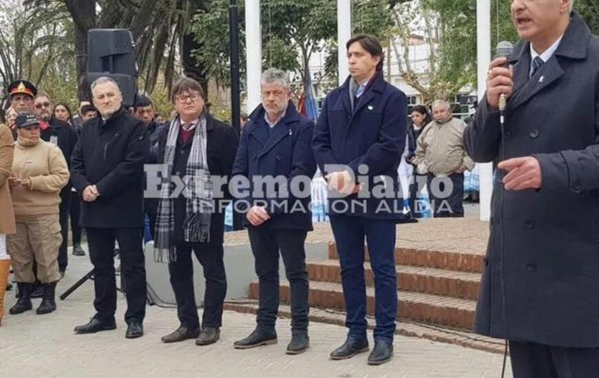 Imagen de Rodolfo Stangoni particip&oacute; de la celebraci&oacute;n por el 134&ordm; aniversario de Arroyo Seco