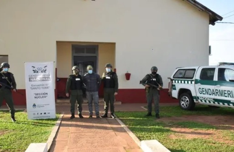 Hern&aacute;n Ismael C. fue apresado el jueves por Gendarmer&iacute;a en la provincia de Corrientes