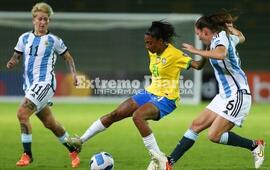 Imagen de Copa Am&eacute;rica femenina: Argentina cay&oacute; ante Brasil por 4 a 0