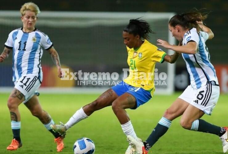 Imagen de Copa América femenina: Argentina cayó ante Brasil por 4 a 0