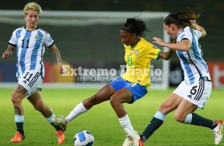 Imagen de Copa América femenina: Argentina cayó ante Brasil por 4 a 0