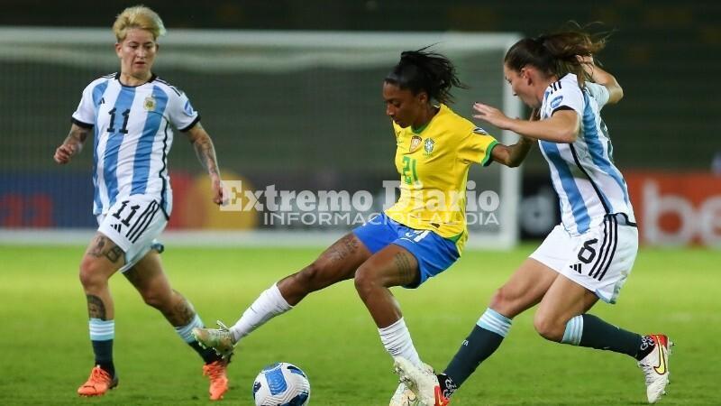Imagen de Copa Am&eacute;rica femenina: Argentina cay&oacute; ante Brasil por 4 a 0