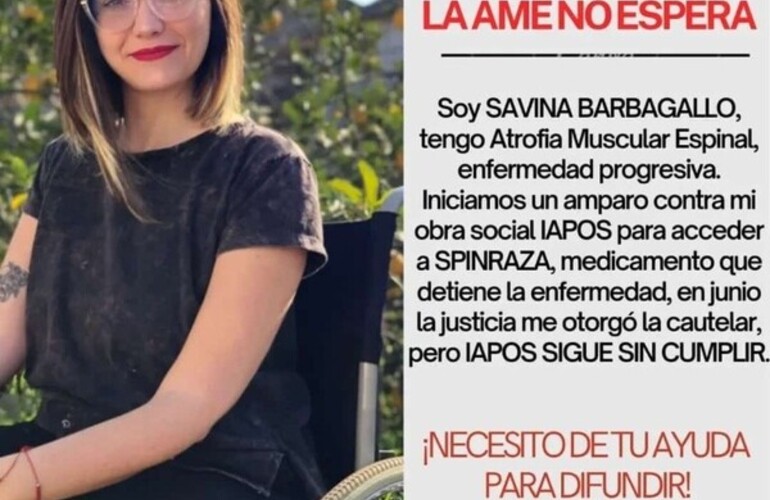 Imagen de Caso Savina Barbagallo: Tras demanda de una afiliada, Iapos aduce altísimo precio y burocracia para la cobertura