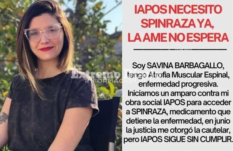 El caso está judicializado, hay una medida cautelar pero la obra social no se hizo cargo todavía de la medicación.