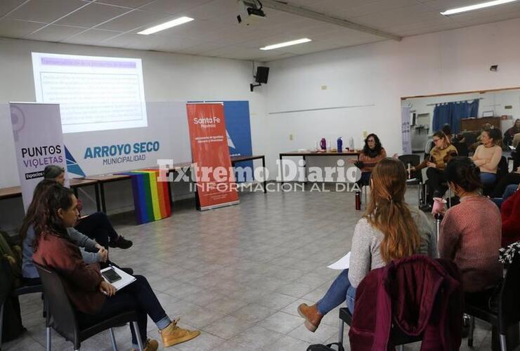 Imagen de Puntos violetas: Reunión con equipos de género de la región