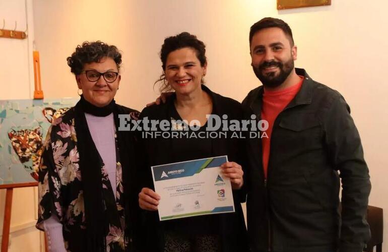 Imagen de Melina Pebacini present&oacute; su muestra �Arte en partes�