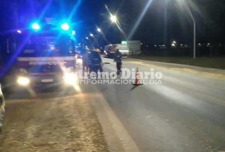 Imagen de Accidente en Ruta 21 altura General Lagos