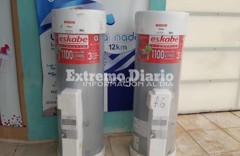 Imagen de El Complejo recibi&oacute; donaciones de termotanques