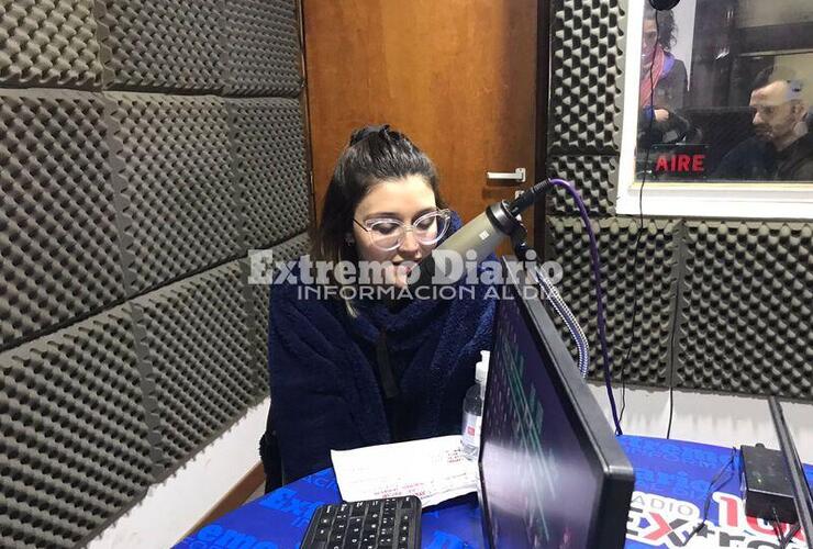 Imagen de Savina Barbagallo llegó hasta Arroyo Seco para agradecer el apoyo de la gente