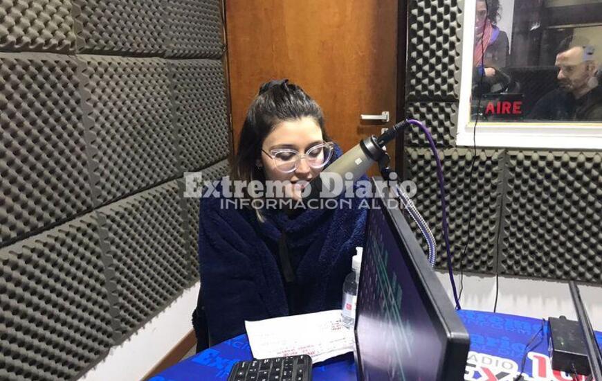 Imagen de Savina Barbagallo lleg&oacute; hasta Arroyo Seco para agradecer el apoyo de la gente