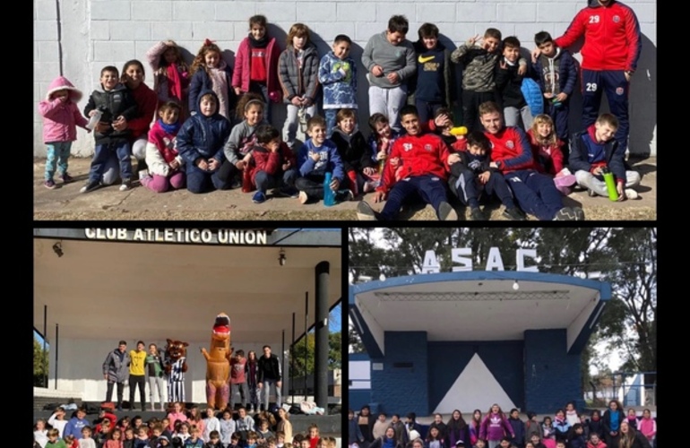 Imagen de Unión, Athletic y Talleres, iniciaron sus Colonias de vacaciones de invierno 2022.
