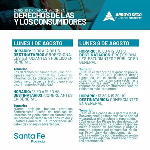 Imagen de Cursos de capacitaci&oacute;n y formaci&oacute;n en derechos del consumidor