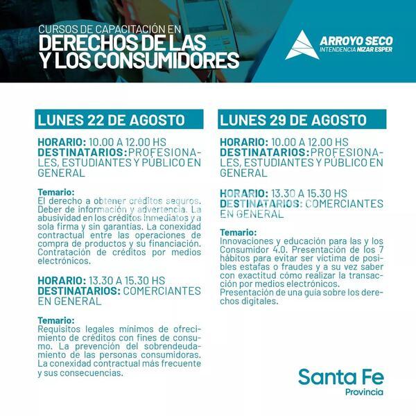 Imagen de Cursos de capacitaci&oacute;n y formaci&oacute;n en derechos del consumidor