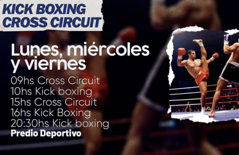 Imagen de A.S.A.C. incorpora nuevas clases de Kick Boxing y Cross Circuit en el Predio Deportivo.