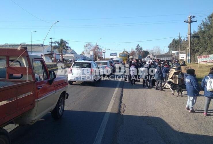 Imagen de Ruta 21: Se levantó el corte