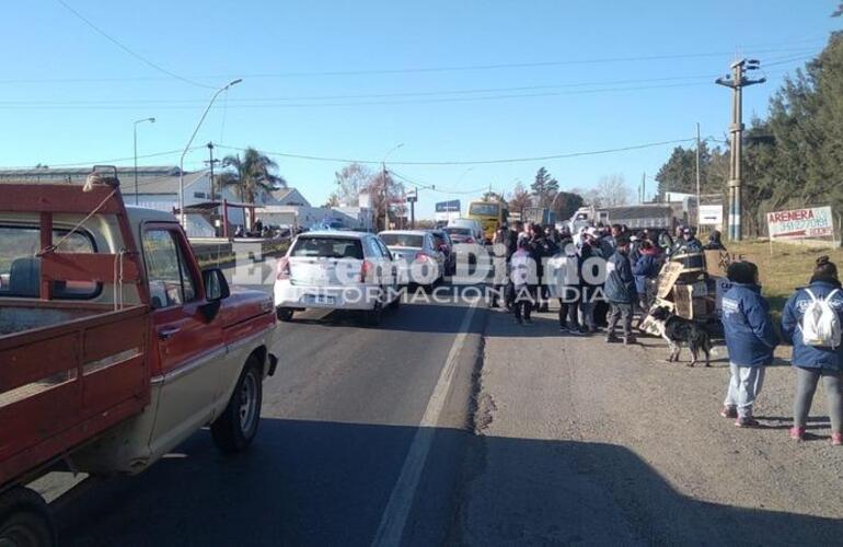 Imagen de Ruta 21: Se levantó el corte