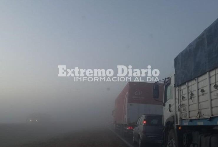 Imagen de Bancos de niebla y bruma en Rosario y la región