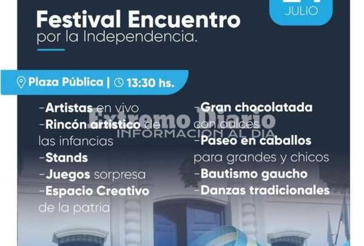 Imagen de Fighiera: Festival encuentro de la Independencia