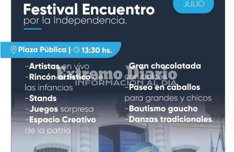 Imagen de Fighiera: Festival encuentro de la Independencia